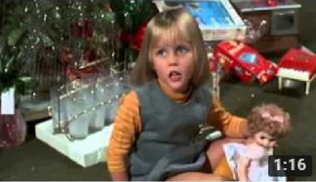 A sweet Christmas moment from Bewitched!