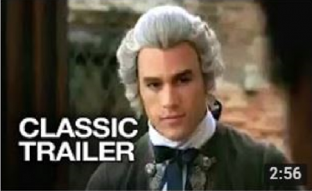 Casanova (2005) Trailer * Heath Ledger