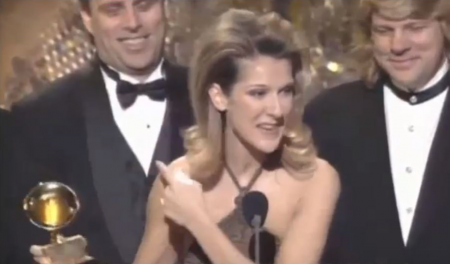 Celine Dion won Album of the Year at the 39th Annual Grammy Awards ( 1997 )